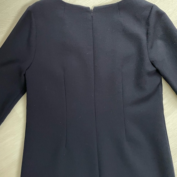 J. Crew wool Navy blue classic mini dress/tunic - Picture 8 of 8